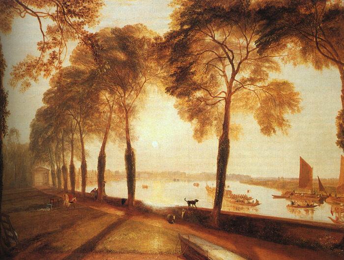 Joseph Mallord William Turner Mortlake Terrace oil painting image